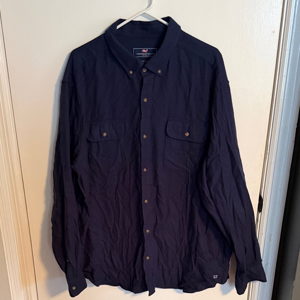 Vineyard Vines Dark Blue button down